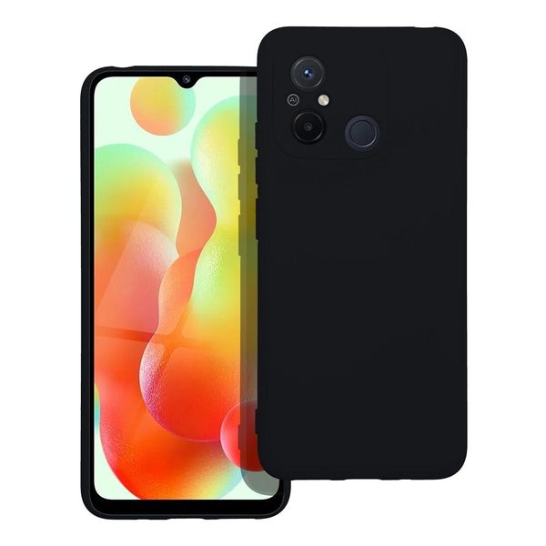 Futerał SILICONE do XIAOMI Redmi 12C czarny zdjęcie 1