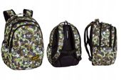 COOLPACK JOY S PLECAK SZKOLNY MŁODZIEŻOWY TRZYKOMOROWY ARMY STARS