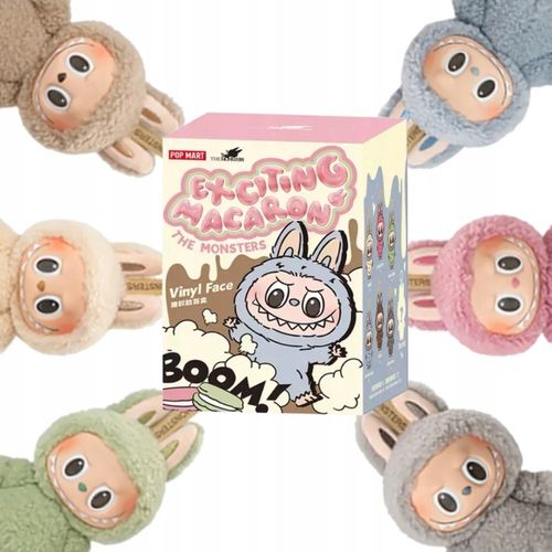 LABUBU EXCITING MACARON THE MONSTERS BRELOK PLUSZOWA MASKOTKA KOLEKCJONERSK na Arena.pl