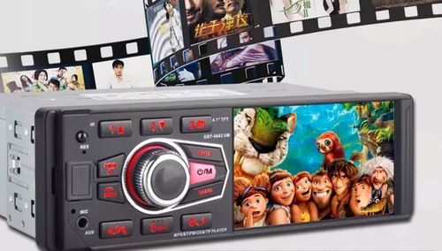 Radio Samochodowe 1DIN 4,1''USB BLUETOOTH AUX SD Kamera Cofania Pilot na Arena.pl