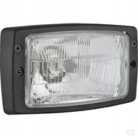 Reflektor Przedni Halogenowy, Prostokątny 12/24V