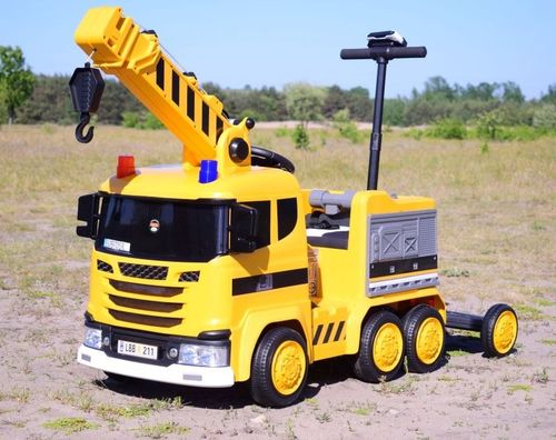 OLBRZYMI DŹWIG NA AKUMULATOR Z PODESTEM DLA RODZICA , PILOT, RĄCZKA/LBB211 na Arena.pl