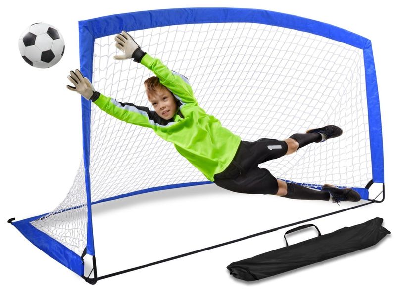 Bramka do piłki nożnej 200 x 100 cm zdjęcie 1