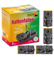 Profesjonalna Pułapka Na Szczury 4 Szt. Wielorazow