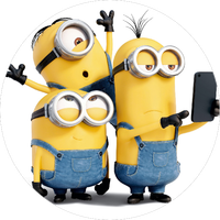 Opłatek na tort Urodziny Minion Minionki Postacie Gru