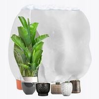 Pokrowiec kaptur osłona z agrowłókniny ochrona roślin 200 x 240 cm biała