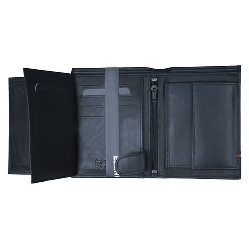 portfel z lampasem vimax - czarno-czerwony na Arena.pl