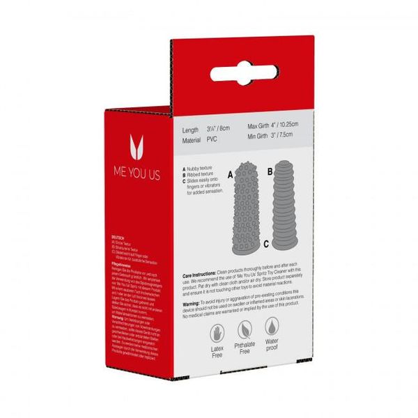 Stymulator- Me You Us Lust Fingers Sleeves zdjęcie 2