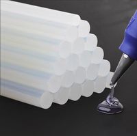 Klej do pistoletu na gorąco wkłady 7mm bezbarwne sztyfty 14cm 30 sztuk