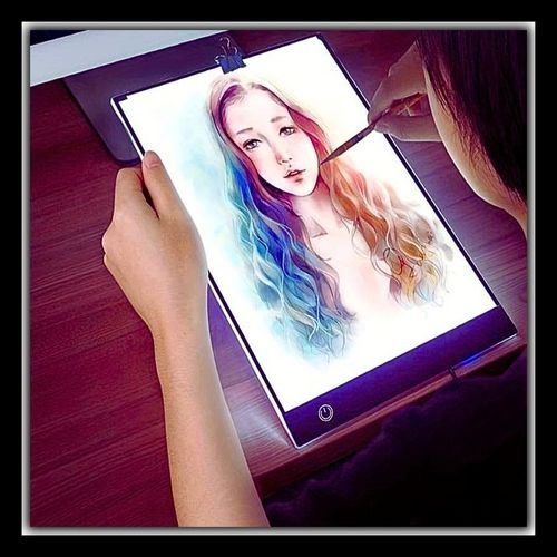 TABLET GRAFICZNY TABLICA DZIECI RYSOWANIA DESKA KREŚLARSKA LED+5 GRATISÓW na Arena.pl