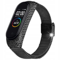 XIAOMI MI BAND3 BAND4 bransoleta stal nierdzewna
