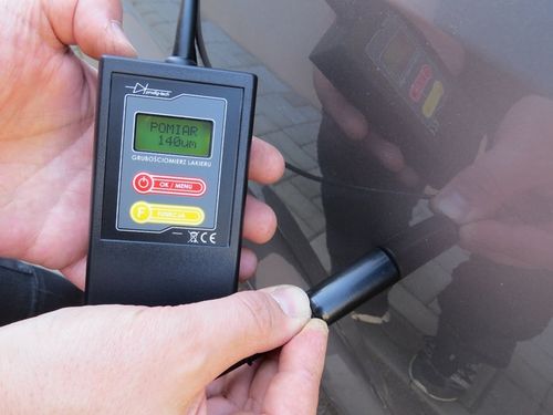 MIERNIK GRUBOŚCI LAKIERU TESTER CZUJNIK GL-1s na Arena.pl