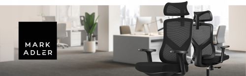 Fotel ergonomiczny Huzaro Mark Adler Manager 3.3 Black na Arena.pl