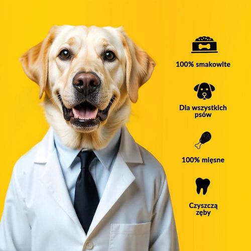 NATURALNE GRYZAKI BESTIMAL PAŁECZKI Z KACZKĄ 500G PRZYSMAK DLA PSA Z KACZKI na Arena.pl