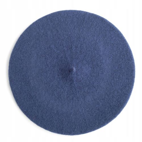 Beret Damski Francuski Wełniany z Antenką Stylowy Premium Gładki na Arena.pl