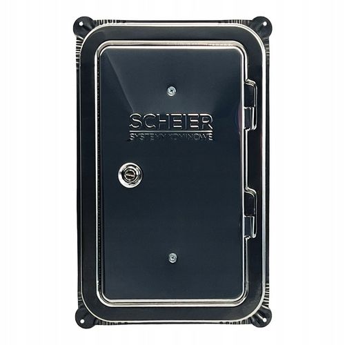 Drzwiczki kominowe do wyczystki 13/26 rewizyjne inox kwas izolowane na Arena.pl