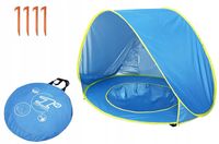 Namiot Plażowy Basen Parawan z Brodzikiem 120cm - Idealny dla dzieci