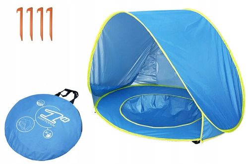 Namiot Plażowy Basen Parawan z Brodzikiem 120cm - Idealny dla dzieci na Arena.pl