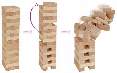 jenga chwiejąca się wieża eichhorn 4182 na Arena.pl