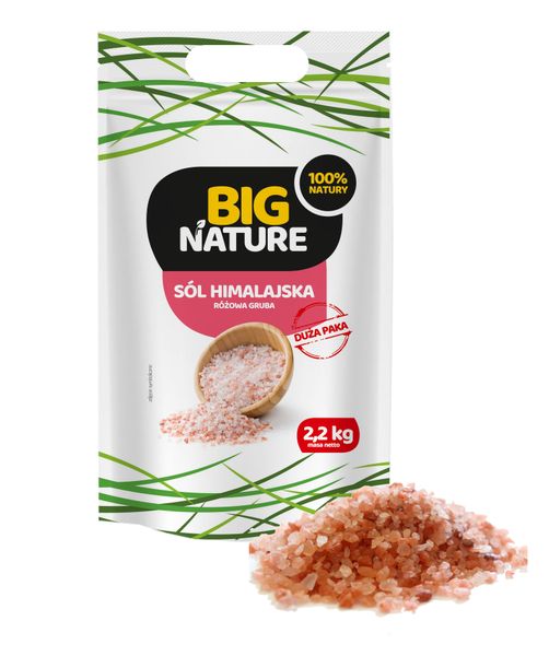 Sól himalajska różowa gruba 2,2kg zdjęcie 1