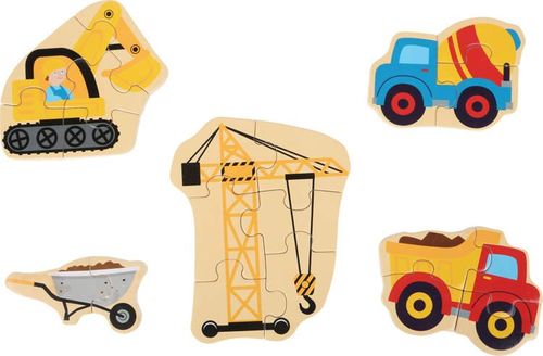 Proste puzzle dla najmłodszych - Budowa na Arena.pl