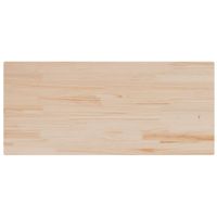 Blat do stolika, 90x40x2,5 cm, prostokątny, lite drewno sosnowe