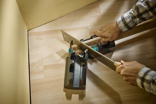 WOLFCRAFT Regulowana skrzynka uciosowa do listew przypodłogowych 100mm na Arena.pl