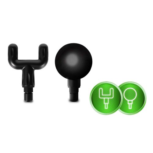 Pistolet do masażu ciała masażer 6 nakładek NS-504 Neo-sport czarny na Arena.pl