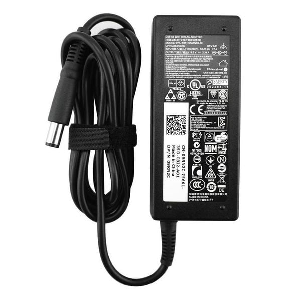 Dell AC Adapter, 65W, 2 Pin, zdjęcie 1