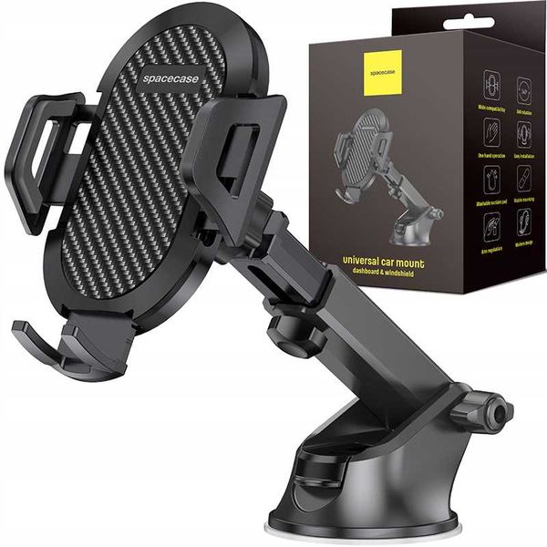 Spacecase Car Holder Sc01 Dash/Windshield Black zdjęcie 1