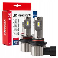 Żarówki samochodowe LED seria H25 CANBUS HB3 9005 12V 31W AMIO-04714