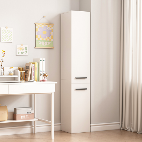 REGAŁ SZAFKA BIAŁA NOWOCZESNA STOJĄCA SŁUPEK WYSOKI LOFT 2-DRZWIOWY 174 CM na Arena.pl