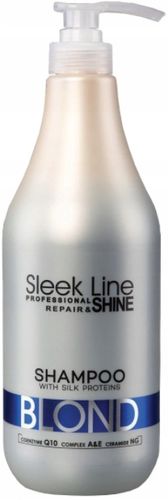 Stapiz ZESTAW XXL Sleek Line Repair Blond Szampon 1000ml + Maska na Arena.pl