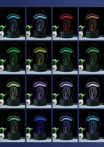 Lampka 3D nocna led usb + pilot Minecraft Gra na Arena.pl