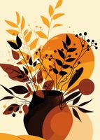 Plakat 39,5x55cm Bukiet Owoców