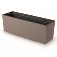 Skrzynka balkonowa wkład gładka 58x19cm mocca