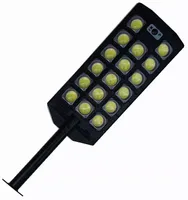 Latarnia lampa solarna 527 cob 850W czujnik ruchu, pilot i mocowanie