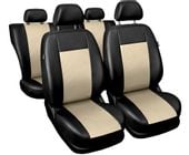 Pokrowce skórzane na fotele samochodowe do SKODA FABIA I II III