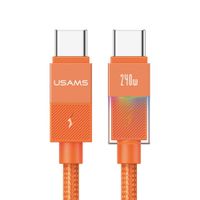 kabel usams u93 240w usb-c do usb-c 1.2m pomarańczowy