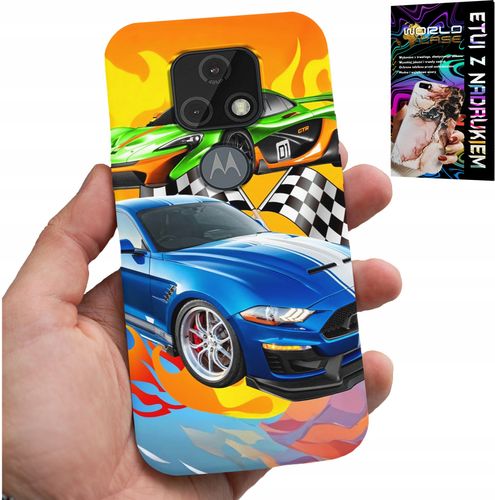 ETUI DO MOTOROLA MOTO E7 PLUS - DLA DZIECI, SAMOCHODY WYŚCIGOWE WYŚCIGI na Arena.pl