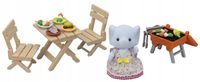 2X Figurka Epoch Sylvanian Families BBQ Picnic