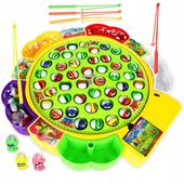 ŁOWIENIE RYBEK XXL DUŻA GRA ZRĘCZNOŚCIOWA 45 RYBEK