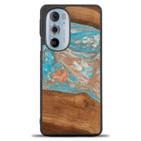 etui bewood unique - motorola edge 30 pro - planets - saturn