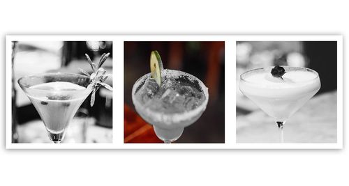 Obraz na płótnie – Canvas, białe drinki 120x40 na Arena.pl
