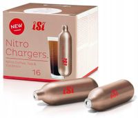 NABOJE DO SYFONU ISI NITRO 16 SZTUK ISI CZYSTY AZOT STALGAST 500026