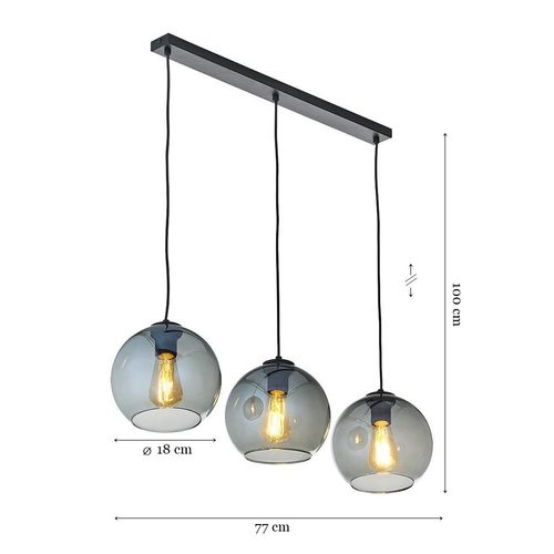 lampa wisząca cubus 2818 tk lighting na Arena.pl
