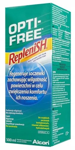 Płyn do soczewek Alcon Opti-Free Replenish, 300 ml na Arena.pl
