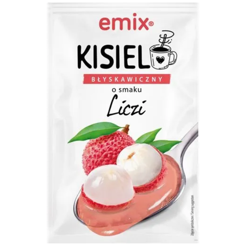 Emix Kisiel błyskawiczny o smaku liczi 35 g na Arena.pl