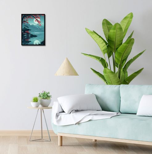 Plakat 30x40cm Japoński Pawilon na Arena.pl