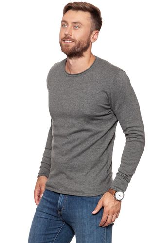 MĘSKI SWETER WRANGLER ROLL EDGE CREW GREY MARL W8624RGVB 2XL na Arena.pl